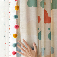 Rideaux occultants modernes couleur crème 100% polyester pour salon, voilages pour fenêtres françaises, tailles et designs personnalisables