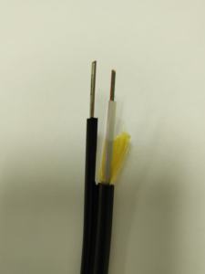 Cable óptico de <span class=keywords><strong>fibra</strong></span> óptica OEM ODM GYXTC8Y, 12 núcleos, 8 formas, <span class=keywords><strong>con</strong></span> 1 cable de acero, mensajero, <span class=keywords><strong>internet</strong></span> - Product Image 3