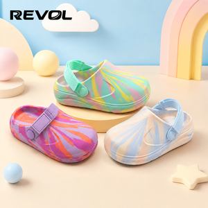 Sabots EVA pour enfants, sangle arrière réglable, dessus en EVA, motif camouflage, respirant, léger, antidérapant - Product Image 5