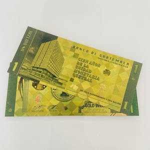Wholesale High Quality <strong>Prop</strong> Banknotes Electroplated Gold Leaf Banknotes Movie Money Gold Foil Bank <strong>Notes</strong> 24k Stitch - Product Image 3