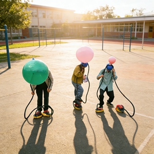 Juego <span class=keywords><strong>de</strong></span> Bomba <span class=keywords><strong>de</strong></span> Aire Inflable, Juego <span class=keywords><strong>de</strong></span> Globos Inflables, PVC Seguro para Niños, para Fiestas <span class=keywords><strong>de</strong></span> Carnaval, Rompehielos, Juego Interactivo - Product Image 3