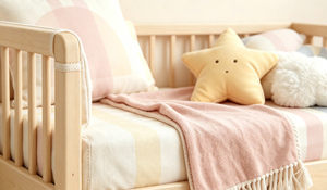 <span class=keywords><strong>Letto</strong></span> per Bambini in Legno Massello, Telaio Regolabile <span class=keywords><strong>Montessori</strong></span> da Terra, Arredamento Moderno per Cameretta, <span class=keywords><strong>Letto</strong></span> per Bambini in Legno di Faggio Ecologico - Product Image 5
