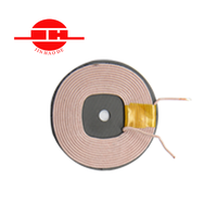 Bobine de chargeur sans fil Qi personnalisée, bobine Tx A2, bobine autocollante avec feuille de ferrite pour montre connectée