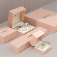 MASON Boucles d'oreille bague carton luxe unique logo personnalisé boîte à bijoux bracelet collier emballage boîte à bijoux