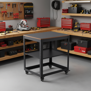 Armoire à outils robuste 1200x900x400 mm, établi industriel en acier avec roulettes pour rangement d'atelier - Product Image 2