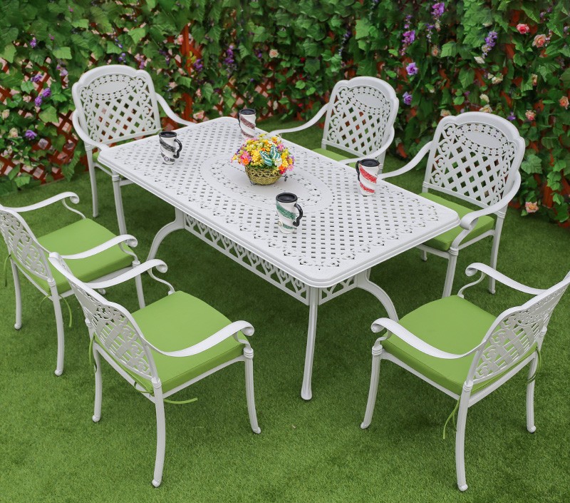6 sillas diagonales + mesa rectangular diagonal de 175*90CM