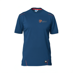 Ttake T-shirt à manches courtes bleu taille S Workwear - Product Image 2