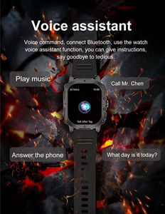 AK72 Sport <b>Watch</b> 1.95inch 410*502 BT Calling 128MB Memory 123+ Sport Modes Dynamic Heart Rate Cycle Tracking Amoled <b>Smart</b> <b>Watch</b> - Product Image 6