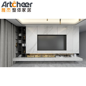 Tủ TV Có Lò Sưởi Kệ Tv Phòng Khách Tủ Lưu Trữ Cửa Và Kệ Trong Lò Sưởi Nhân Tạo - Product Image 6