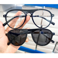Monturas ópticas de moda para hombre/mujer, gafas de sol con Clip, ajuste de alta calidad sobre gafas de sol polarizadas, gafas de sol con Clip de liquidación en stock