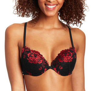Soutien-gorge en dentelle raffiné pour femme avec armatures et bonnets couvrants pour un confort optimal, une apparence élégante et des performances fiables au quotidien - Product Image 1