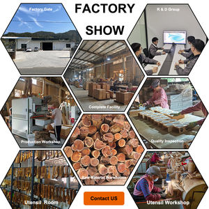 Ensemble <span class=keywords><strong>de</strong></span> 10 ustensiles <span class=keywords><strong>de</strong></span> <span class=keywords><strong>cuisine</strong></span> antiadhésifs faits à la main en bois <span class=keywords><strong>de</strong></span> Teak, planche à découper en bambou avec couteau à fromage - Product Image 5