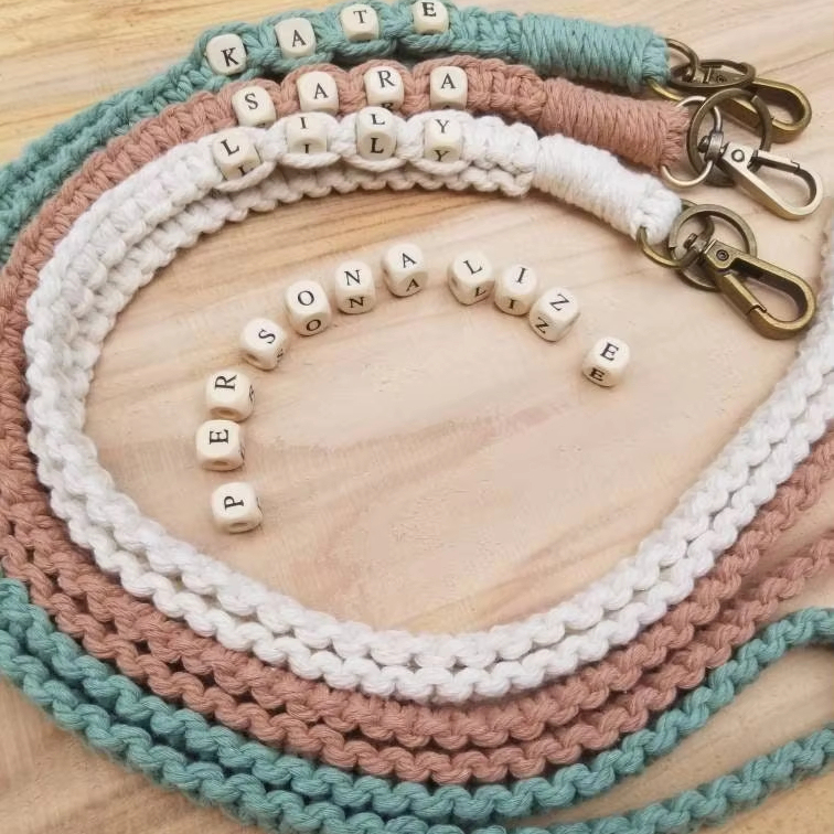 Fashion PU Leather Metal Hand Wrist Strap Phone Lanyard Purse Chain Key Chain Pendant Accessory for Women Image 4