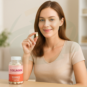 קפסולות פפטיד קולגן להלבנת עור למבוגרים, תוצרת מפעל בסין - תוסף תזונה ברמת מזון רפואי, 60 כמוסות לבקבוק - Product Image 4