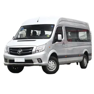 Factory Direct Sale Second Hand Buss Used 14 Seater Electric Passenger foton toano Hybrid Mini Bus