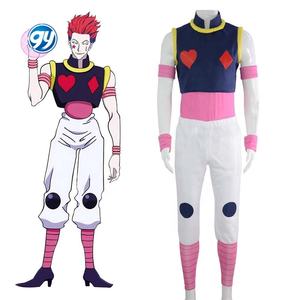Chasseur x chasseur <span class=keywords><strong>Hisoka</strong></span> <span class=keywords><strong>Cosplay</strong></span> Costume Anime magicien jeu de rôle tenue usine en gros - Product Image 1
