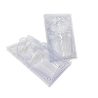 Coquille plastique transparent en PET, emballage esthétique pour plantes, 50 pièces