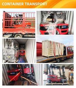 משלוח חינם חדש כל השטח מלגזה 3 טון 3.5 טון 5 טון 6 t 3.5 מ 4 x4 דיזל שטח קשה משאית מלגזה - Product Image 5