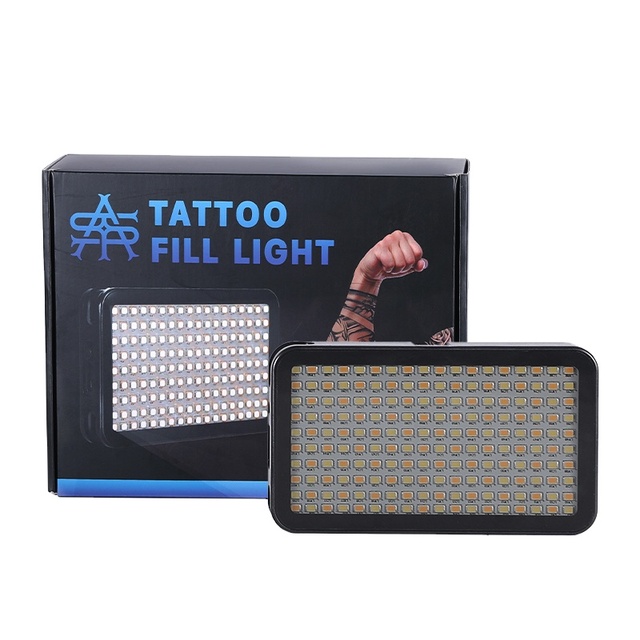 Rechargeable LED Selfie Light with Stainless Steel Clip and USB Adapter for Tattoo Photo Fill-in Beauty Personal Care