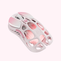 Nouvelle arrivée 2025 Gravastar Mercury M1 Pro Édition Spéciale Rose Sakura 5 boutons 26000 DPI Tri-mode 5 GLOWSYNC RGB Souris Gaming