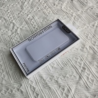 Boîte d'emballage universelle en carton avec couvercle transparent pour téléphone portable