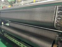 Yüksek Kaliteli 12k 650g Hafif Düz Dokuma Aşınmaya Dayanıklı Su Geçirmez Karbon Fiber Kumaş Rulo Şemsiye