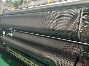 高品質12k 650gプレーンツイル織り耐摩耗性カーボンファイバー生地ロール工業用カスタムサイズ - Product Image 5