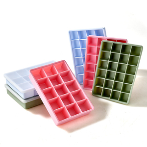 <span class=keywords><strong>Bac</strong></span> à glaçons en silicone de qualité alimentaire <span class=keywords><strong>sans</strong></span> BPA, 15 ou 24 compartiments, démoulage facile, congélation rapide, récipient pour aliments pour bébés - Product Image 6