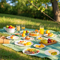 Assiettes en plastique blanches en vrac de 7 pouces, assiettes épaissies rondes en PP pour dîner d'hôtel de mariage de restaurant