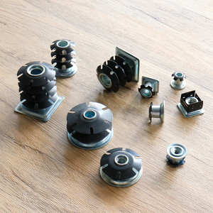 Đồ Nội Thất Hình Ống Kim Loại Chân Kết Nối Hướng Dương Sao Khóa Nut Ống Mùa Xuân Threaded Chèn Các Loại Hạt Cho Chân Để Máy Tính Để Bàn Kết Nối - Product Image 3