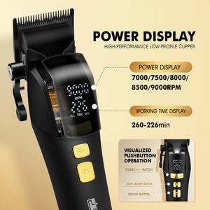 Cortadora de Pelo DSP Barber Clipper 91417 9000 RPM Recargable por USB con Peines para Uso Doméstico - Product Image 2