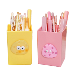 أدوات مكتبية مبتكرة Kawaii تصميم الجبن الكرتوني 3 ألوان استخدام التقويم البلاستيكي الترويج - Product Image 1