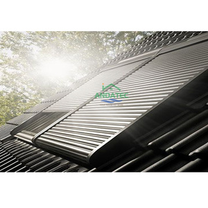 2025 Chất lượng cao chống gió nhôm cán màn trập cửa sổ - Product Image 4