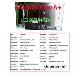 Layar LCD Grosir Original Baru A+ 26" LC260EUN SCA1 SDA1 SDP1 LC260EXJ-SDA1 HT260WXC 100 200 LC260EXN SDA1 SDA2 SDA3 - Product Image 3