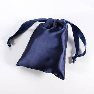 Bolsas de Satén para Regalos de Boda, Económicas, con MOQ Bajo, Bolsas de Embalaje de Lujo con Logotipo Personalizado para Cosméticos y Cabello, Bolsas Rosas con Cordón - Product Image 5