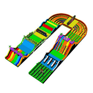 <span class=keywords><strong>Course</strong></span> d'obstacles insensée de <span class=keywords><strong>course</strong></span> d'obstacles gonflable de <span class=keywords><strong>sprint</strong></span> fou 5K gonflable extérieur - Product Image 2
