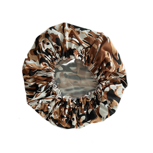 Bonnets de douche imperméables réglables de double couche baignant des bonnets de douche pour les cheveux longs - Product Image 6