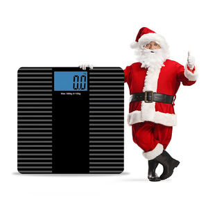 नए खोखले डिजाइन एंटी स्लिप होम डिजिटल स्केल 180 किलोग्राम बुद्धिमान इलेक्ट्रॉनिक बाथरूम वजन पैमाने - Product Image 2