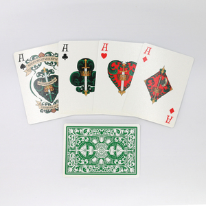 Personalized customization Advertising Poker <b>Cards</b> Embossed Logo Printed Playing <b>Cards</b> With Custom Box For <b>Table</b> Game - Product Image 1