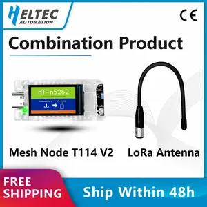 Трекер Heltec Meshtastic T114 V2 с 1,14-дюймовым TFT-дисплеем, BLE, WiFi, Lora для плат разработки, шлюзов и <span class=keywords><strong>IoT</strong></span>-приложений (Nrf52840) - Product Image 2