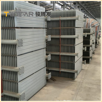 Ligne de production automatique immergée dans l'huile d'aileron de radiateur de transformateur de puissance de distribution