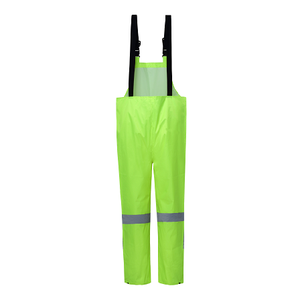 Pantaloni <span class=keywords><strong>di</strong></span> <span class=keywords><strong>Sicurezza</strong></span> Riflettenti Impermeabili in PU, Classe 2 ANSI EN ISO 20471, Personalizzabili, Prezzo <span class=keywords><strong>di</strong></span> Fabbrica Histay - Product Image 3