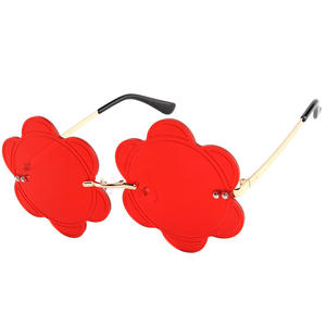 <span class=keywords><strong>Gafas</strong></span> de <span class=keywords><strong>sol</strong></span> con forma de flor para mujer, <span class=keywords><strong>gafas</strong></span> de <span class=keywords><strong>sol</strong></span> de moda Bohemia, divertidas <span class=keywords><strong>gafas</strong></span> de fiesta en la playa, <span class=keywords><strong>gafas</strong></span> de <span class=keywords><strong>sol</strong></span> de verano sin montura para mujer - Product Image 6