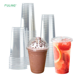 फुलिंग 8 ऑउंस 9 ऑउंस 10 ऑउंस 12 ऑउंस 16 ऑउंस 24 ऑउंस 32 ऑउंस डिस्पोजेबल प्लास्टिक पीईटी कप गुंबद फ्लैट ढक्कन के साथ आपूर्तिकर्ता थोक फैक्टरी कस्टम - Product Image 2