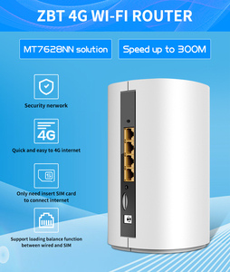 Enrutador de punto de acceso móvil, enrutador de rendimiento estable MT7628N Chipet de 300Mbps Openwrt 3G/4G LTE - Product Image 6