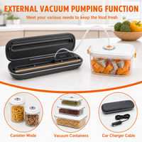 Machine de mise sous vide domestique électrique à chambre unique pour bocaux Mason en verre et sacs alimentaires, usage intensif