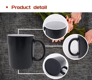 Divers biens promotionnels utilisant la tasse d'émail de logo personnalisée par sublimation de décoloration thermique - Product Image 5