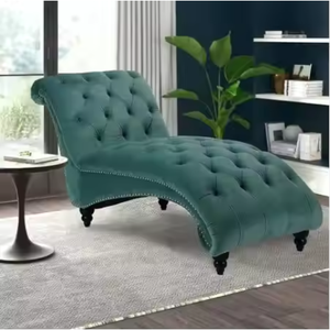 Juego de Sofás Reclinables Seccionales de Terciopelo para Dormitorio, Sala de Estar o Balcón, Ajustables, Modernos, para el Hogar u Hotel, con Respaldo Dividido, Garantía de 5 Años - Product Image 1