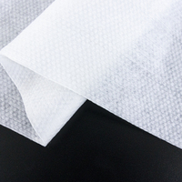 Lingettes humides personnalisées d'usine Spunlace tissu non tissé biodégradable résistant aux rides résistant à la déchirure Spunlace rouleau non tissé