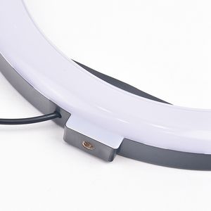 FOSOTO Vente Flash Lumière Annulaire Selfie avec Trépied, Support Téléphone pour Live Stream, Maquillage, Mini Lumière LED pour Appareil Photo - Product Image 6